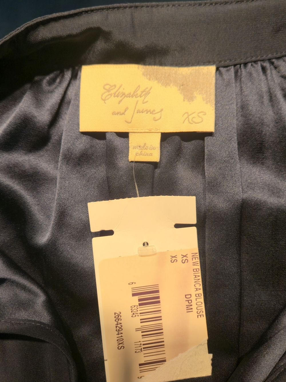Navy Blouse